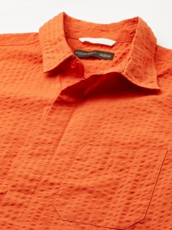 Women Cottonworld Solid | Solid^Men's Cotton Regular Fit Shirt