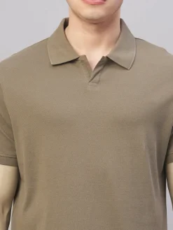 Cottonworld Regular Fit | Polo^Men's 100% Cotton Regular Fit Tshirt