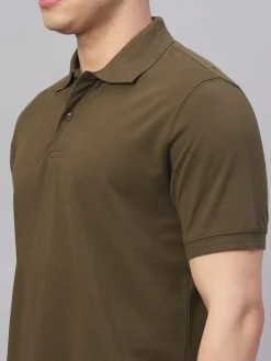 Cottonworld Regular Fit | Polo^Men's 100% Cotton Regular Fit Tshirt