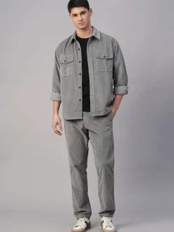 Cottonworld Regular Fit | Casual^Men's Corduroy Cotton Lycra Regular Fit Pant