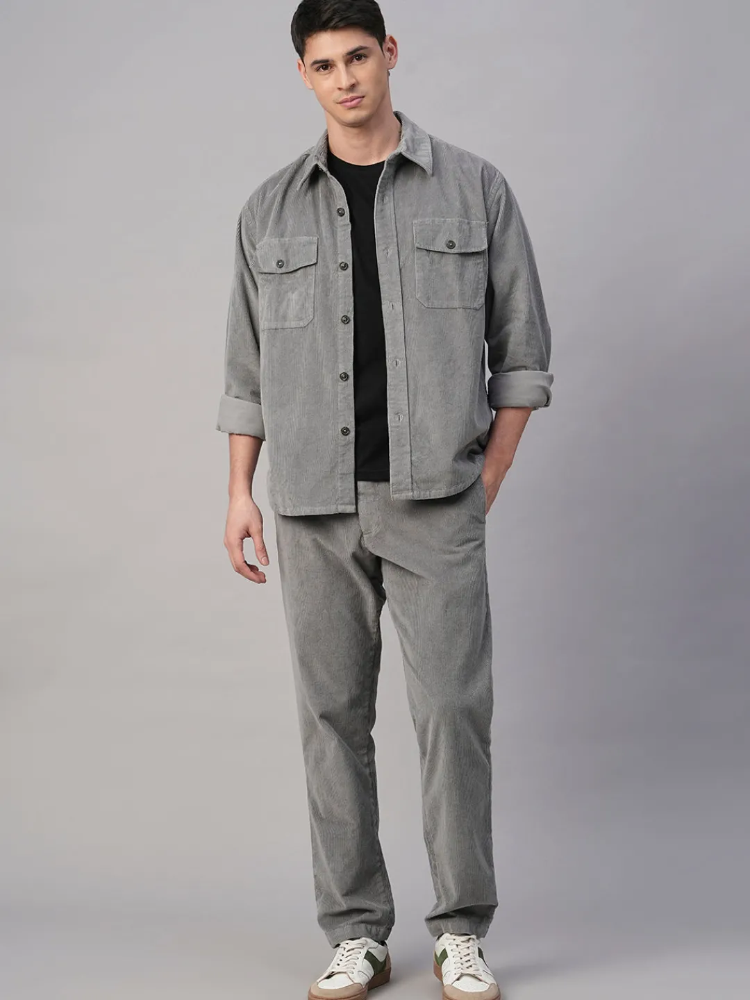 Cottonworld Regular Fit | Casual^Men's Corduroy Cotton Lycra Regular Fit Pant
