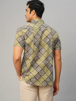 Women Cottonworld Print | Print^Men's Cotton Batik Printed Regular Fit Shirt
