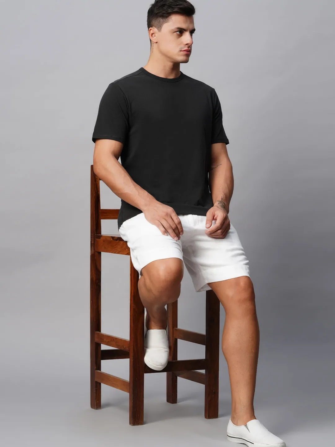 Cottonworld Regular Fit^Men's Cotton Regular Fit Tshirt