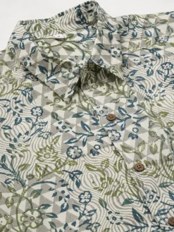 Women Cottonworld Print | Print^Men's Cotton Hand Block Printed Regular Fit Shirt