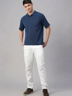 Cottonworld Regular Fit | Polo^Men's 100% Cotton Regular Fit Tshirt