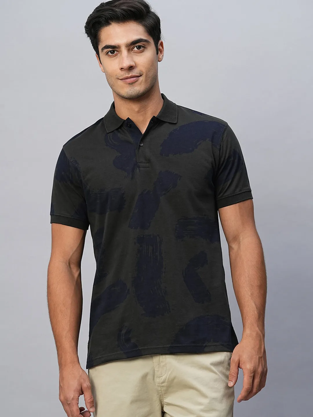 Cottonworld Regular Fit^Men's Cotton Regular Fit Tshirt