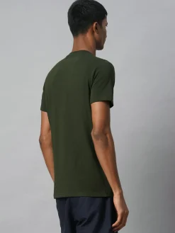 Cottonworld Men | Regular Fit^Men's Cotton Bamboo Elastane Regular Fit Tshirt