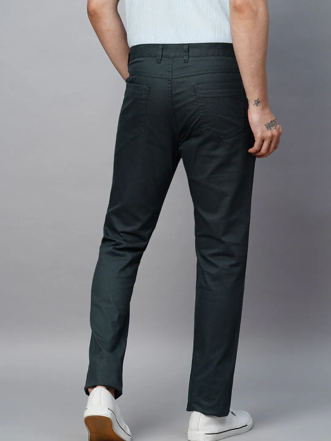 Cottonworld Slim Fit | Casual^Men's Cotton Lycra Slim Fit Pant
