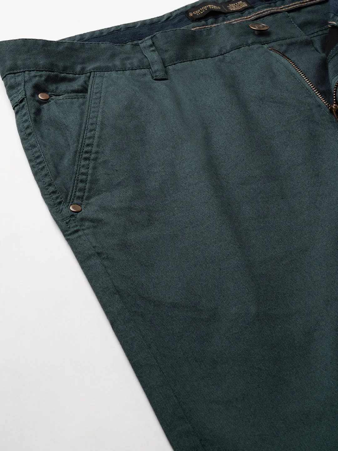 Cottonworld Slim Fit | Casual^Men's Cotton Lycra Slim Fit Pant