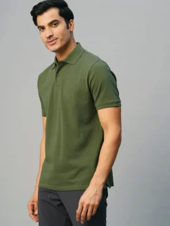 Cottonworld Regular Fit | Polo^Men's Cotton Regular Fit Tshirt