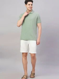 Cottonworld Regular Fit | Polo^Men's 100% Cotton Regular Fit Tshirt