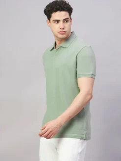 Cottonworld Regular Fit | Polo^Men's 100% Cotton Regular Fit Tshirt