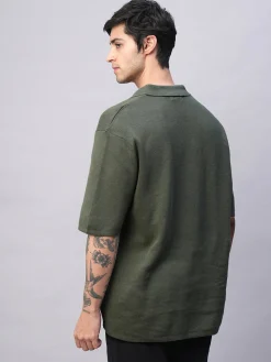 Cottonworld Regular Fit^Men's 100% Cotton Regular Fit Tshirt