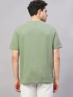 Cottonworld Regular Fit | Basic^Men's Cotton Elastane Regular Fit Tshirt