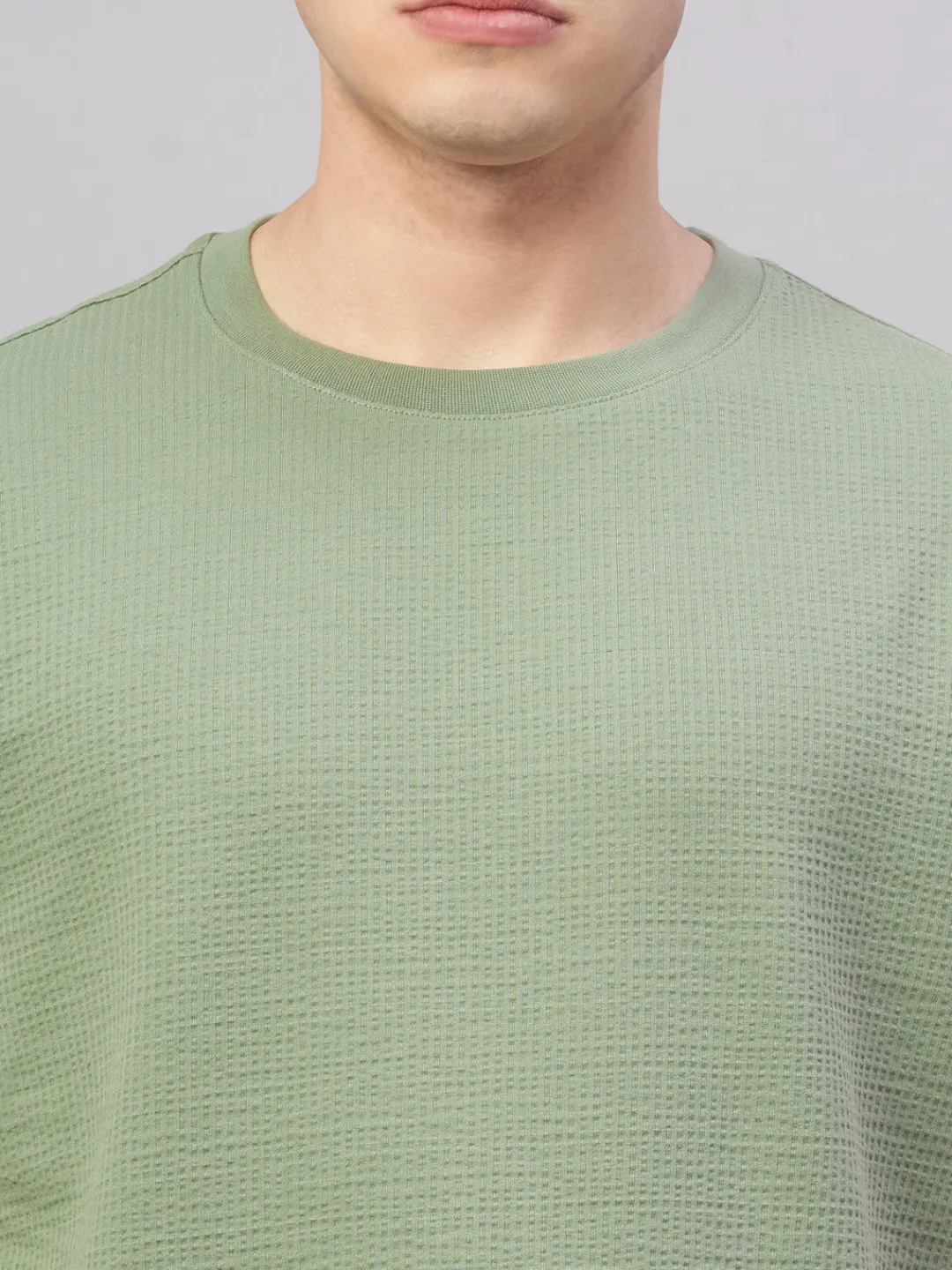 Cottonworld Regular Fit | Basic^Men's Cotton Elastane Regular Fit Tshirt