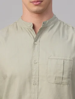 Women Cottonworld Solid | Solid^Men's Cotton Modal Regular Fit Shirt