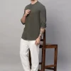 Cottonworld Regular Fit^Men's Cotton Regular Fit Tshirt