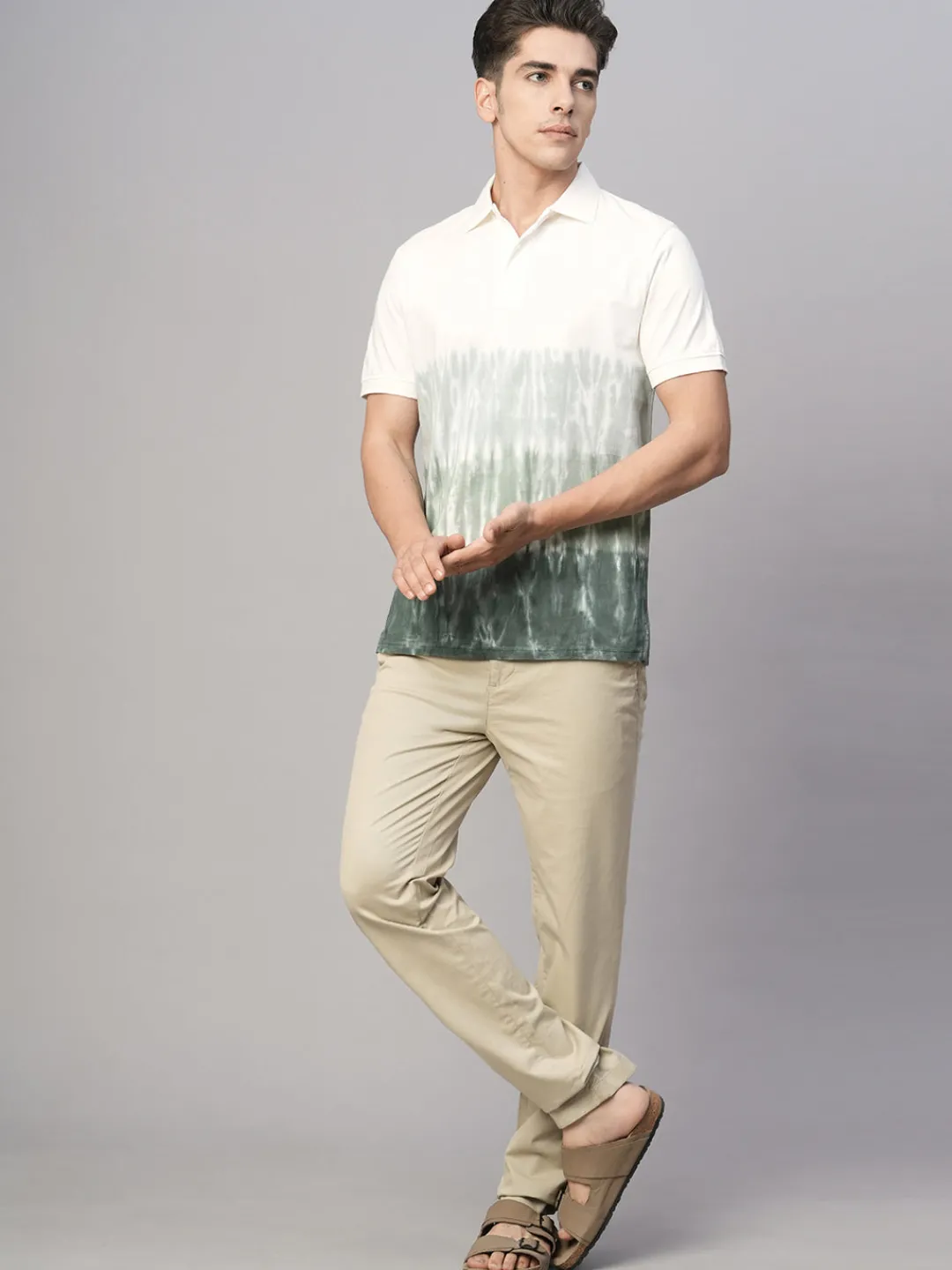 Cottonworld Regular Fit | Polo^Men's Cotton Regular Fit Tshirt
