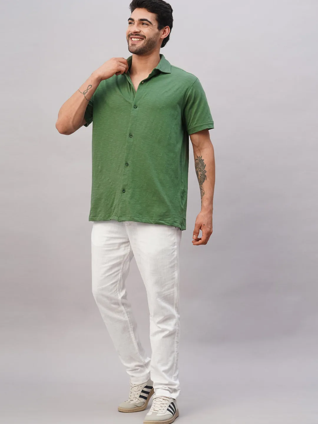 Cottonworld Regular Fit^Men's Cotton Regular Fit Tshirt