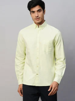 Women Cottonworld Solid | Solid^Men's Cotton Regular Fit Shirt