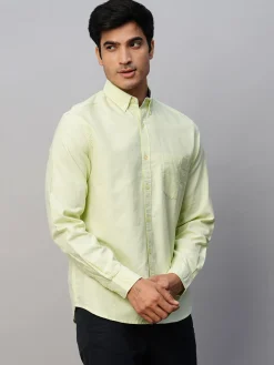 Women Cottonworld Solid | Solid^Men's Cotton Regular Fit Shirt