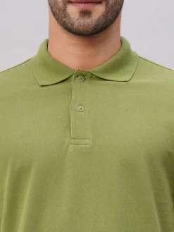 Cottonworld Regular Fit | Polo^Men's Cotton Regular Fit Tshirt