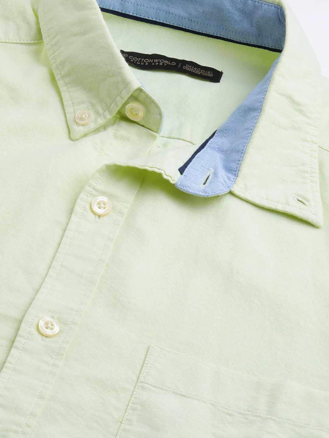 Women Cottonworld Solid | Solid^Men's Cotton Regular Fit Shirt