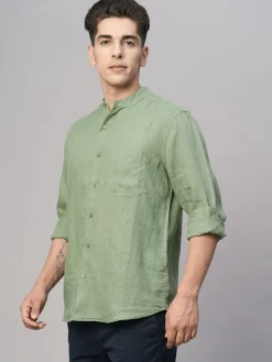 Women Cottonworld Shirts | Shirts^Men's Linen Regular Fit Shirt