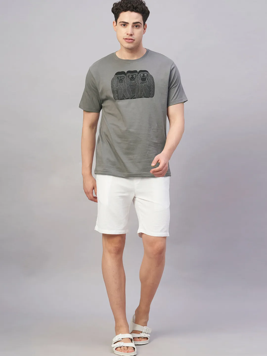 Cottonworld Regular Fit | Basic^Men's 100% Cotton Regular Fit Tshirt