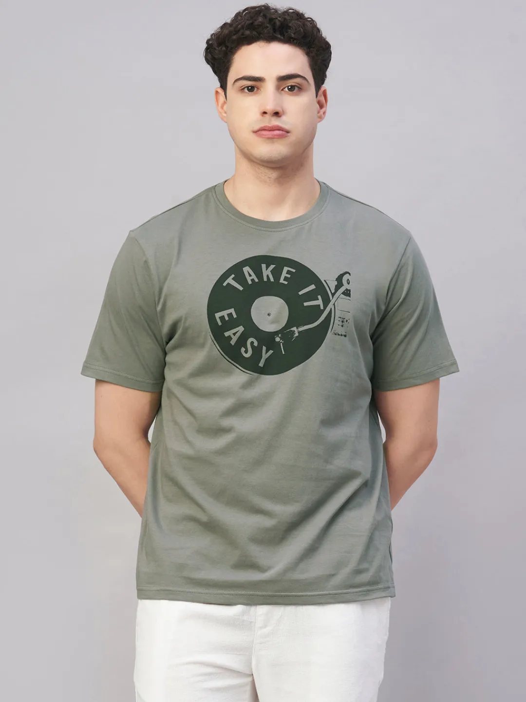 Cottonworld Regular Fit | Basic^Men's 100% Cotton Regular Fit Tshirt
