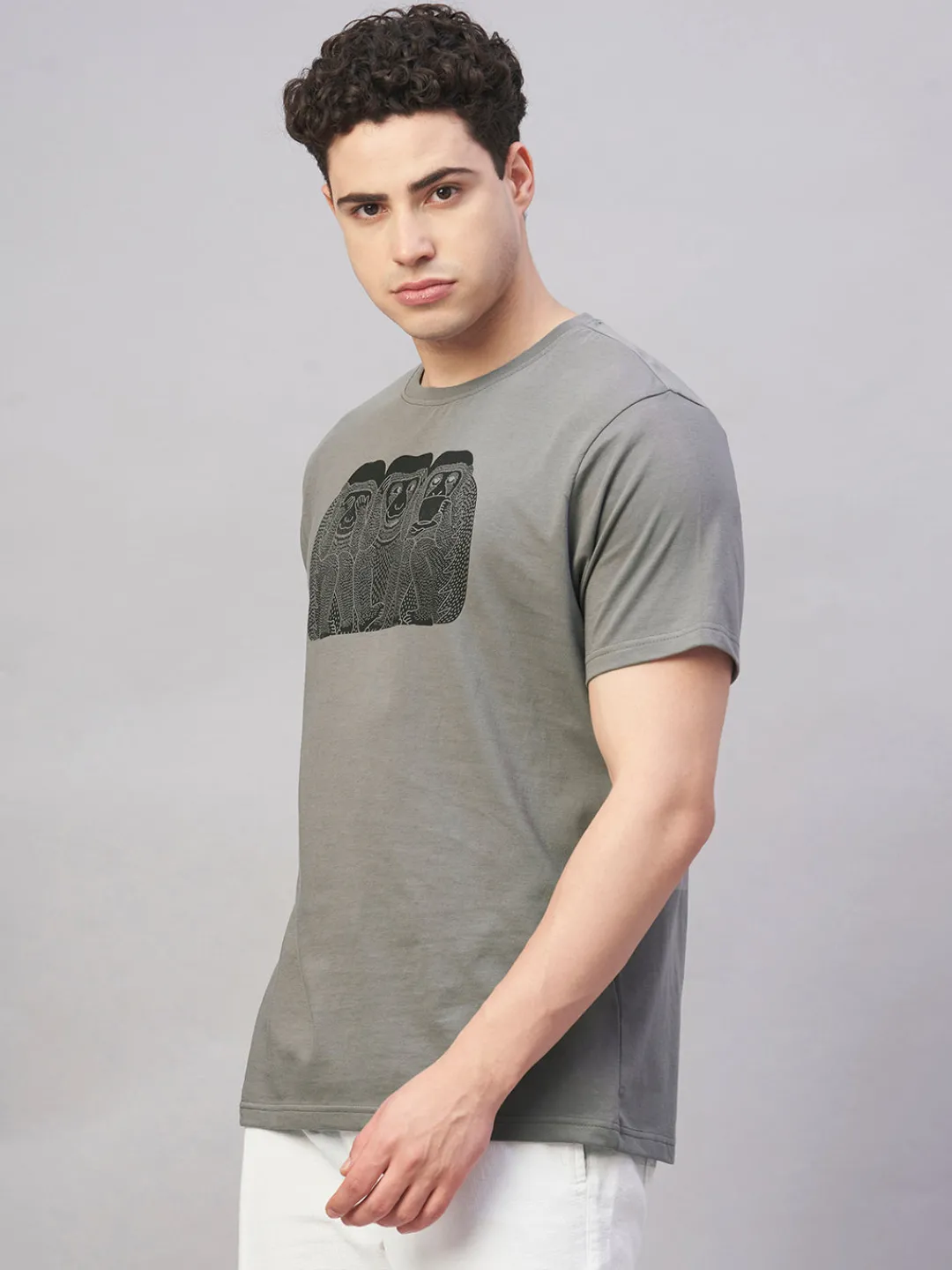 Cottonworld Regular Fit | Basic^Men's 100% Cotton Regular Fit Tshirt