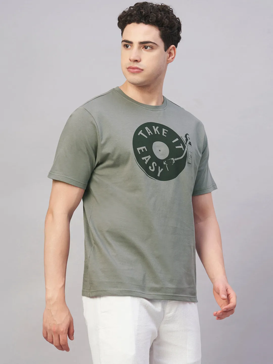 Cottonworld Regular Fit | Basic^Men's 100% Cotton Regular Fit Tshirt