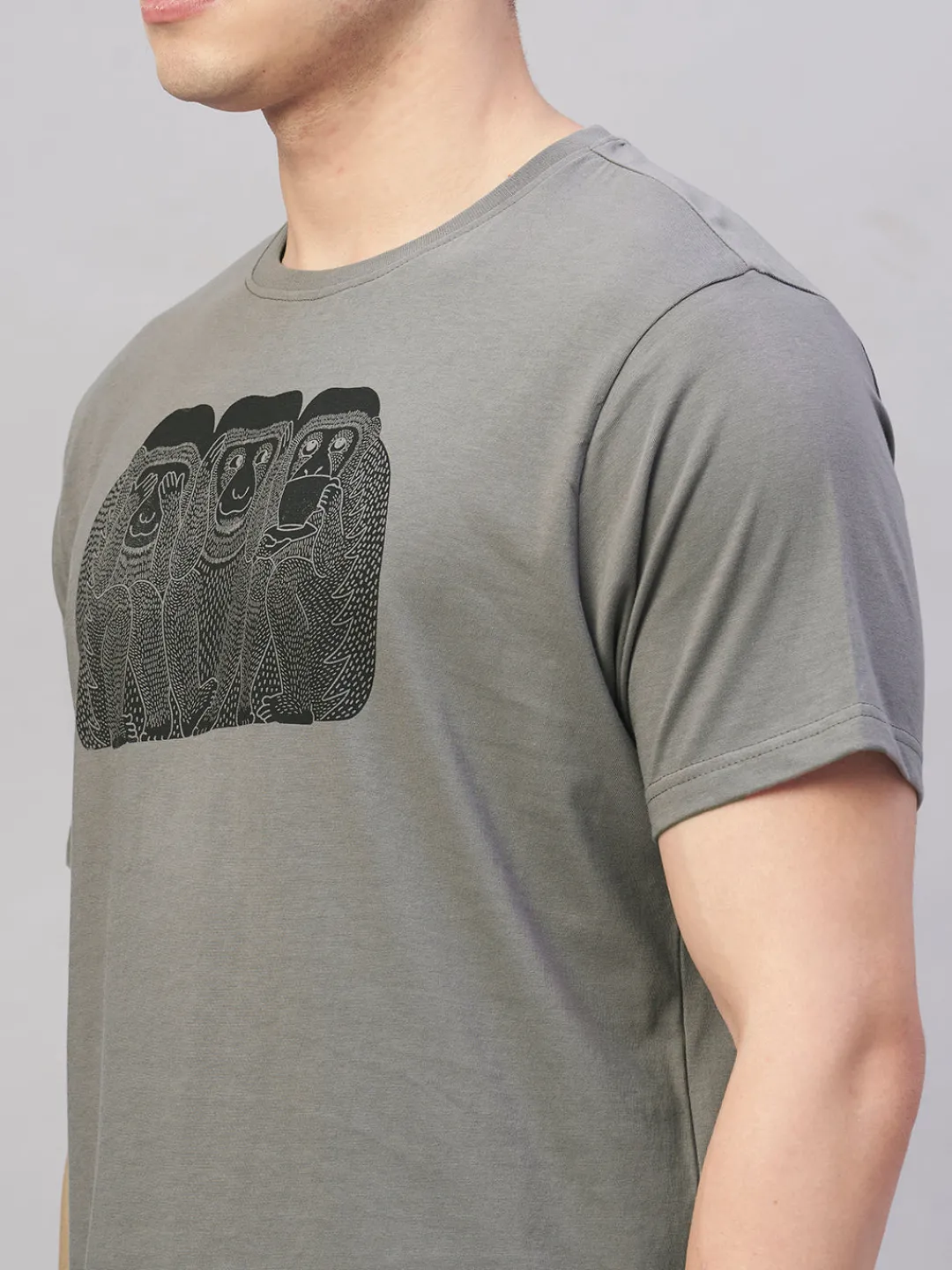 Cottonworld Regular Fit | Basic^Men's 100% Cotton Regular Fit Tshirt
