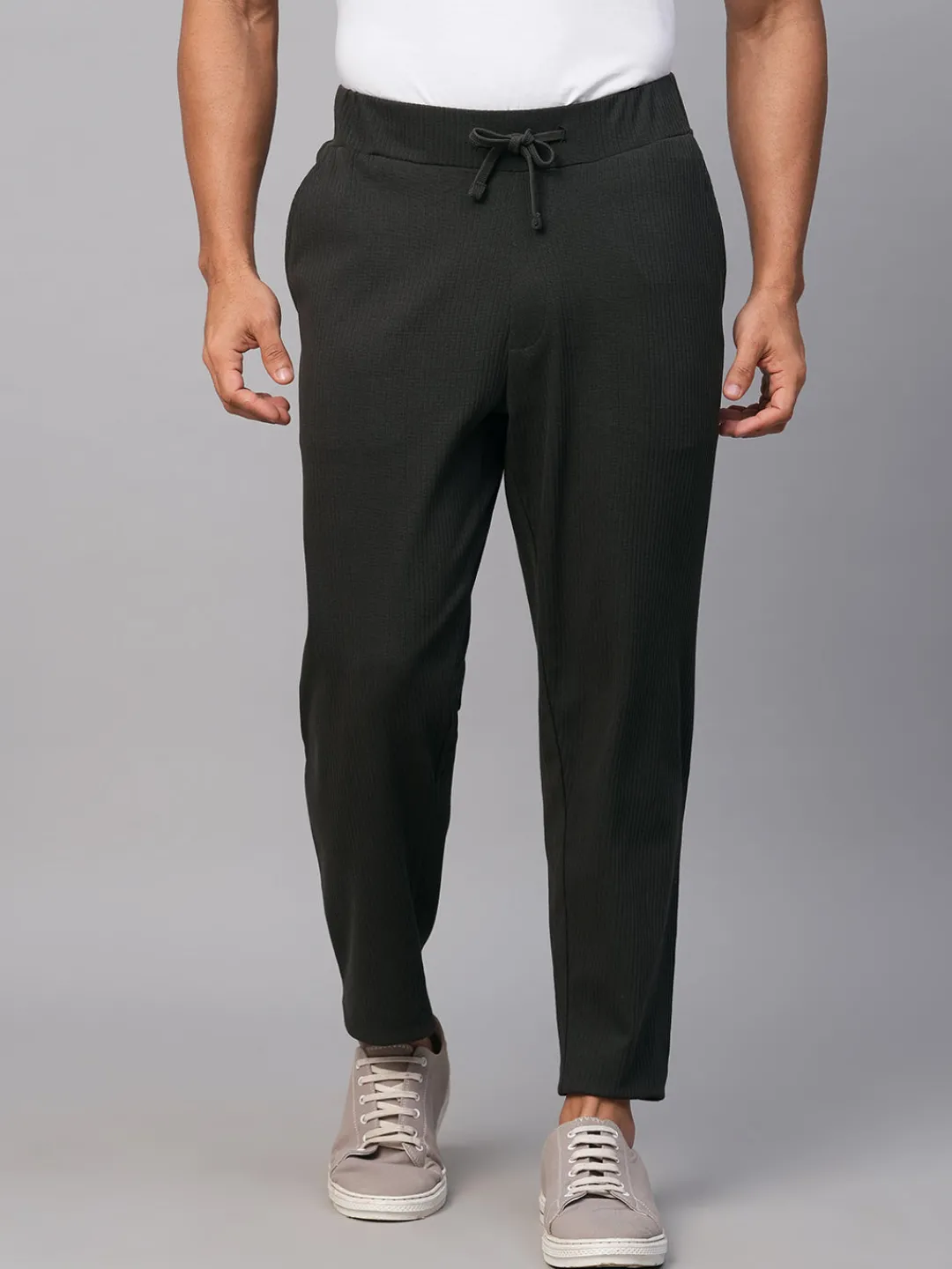 Cottonworld Drawstring | Regular Fit^Men's Cotton Elastane Regular Fit Track Pant