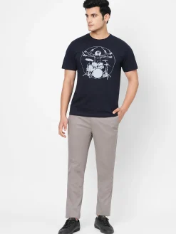 Cottonworld Slim Fit | Casual^Men's Cotton Lycra Slim Fit Pant