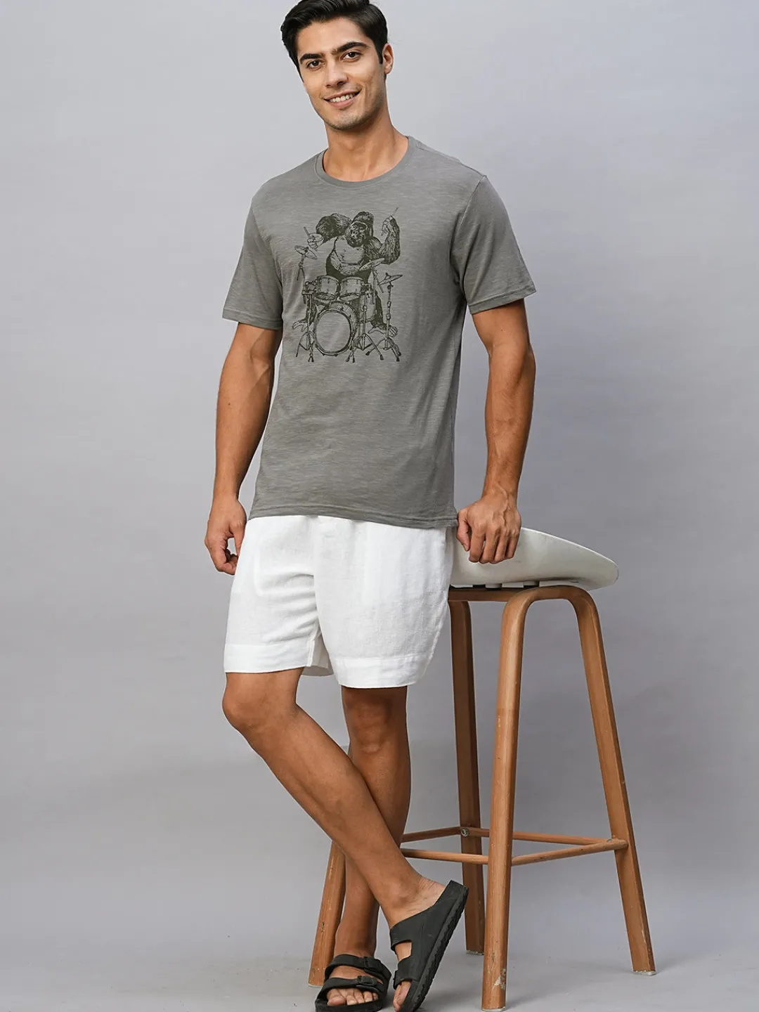 Cottonworld Regular Fit | Basic^Men's Cotton Regular Fit Tshirt