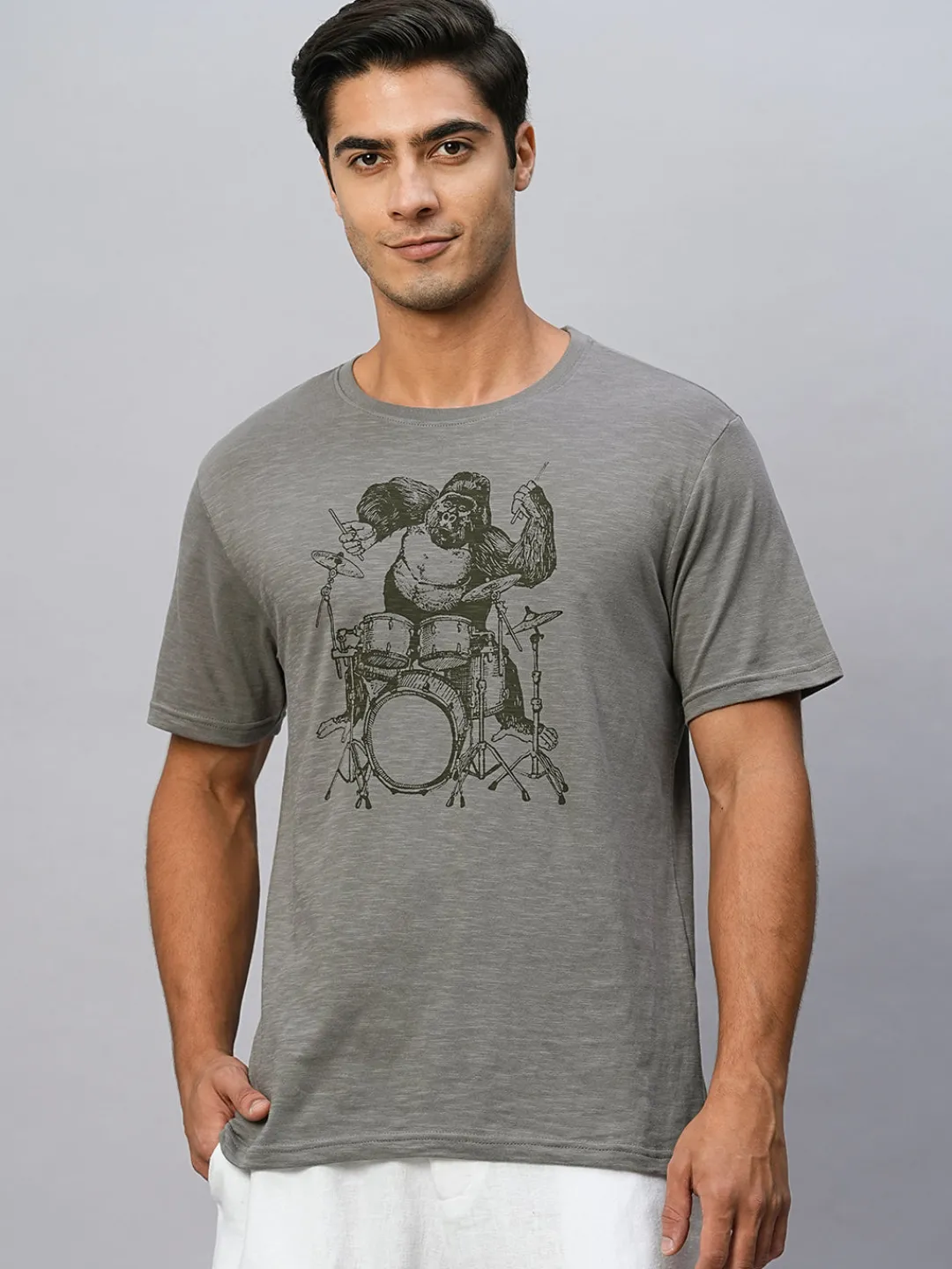 Cottonworld Regular Fit | Basic^Men's Cotton Regular Fit Tshirt