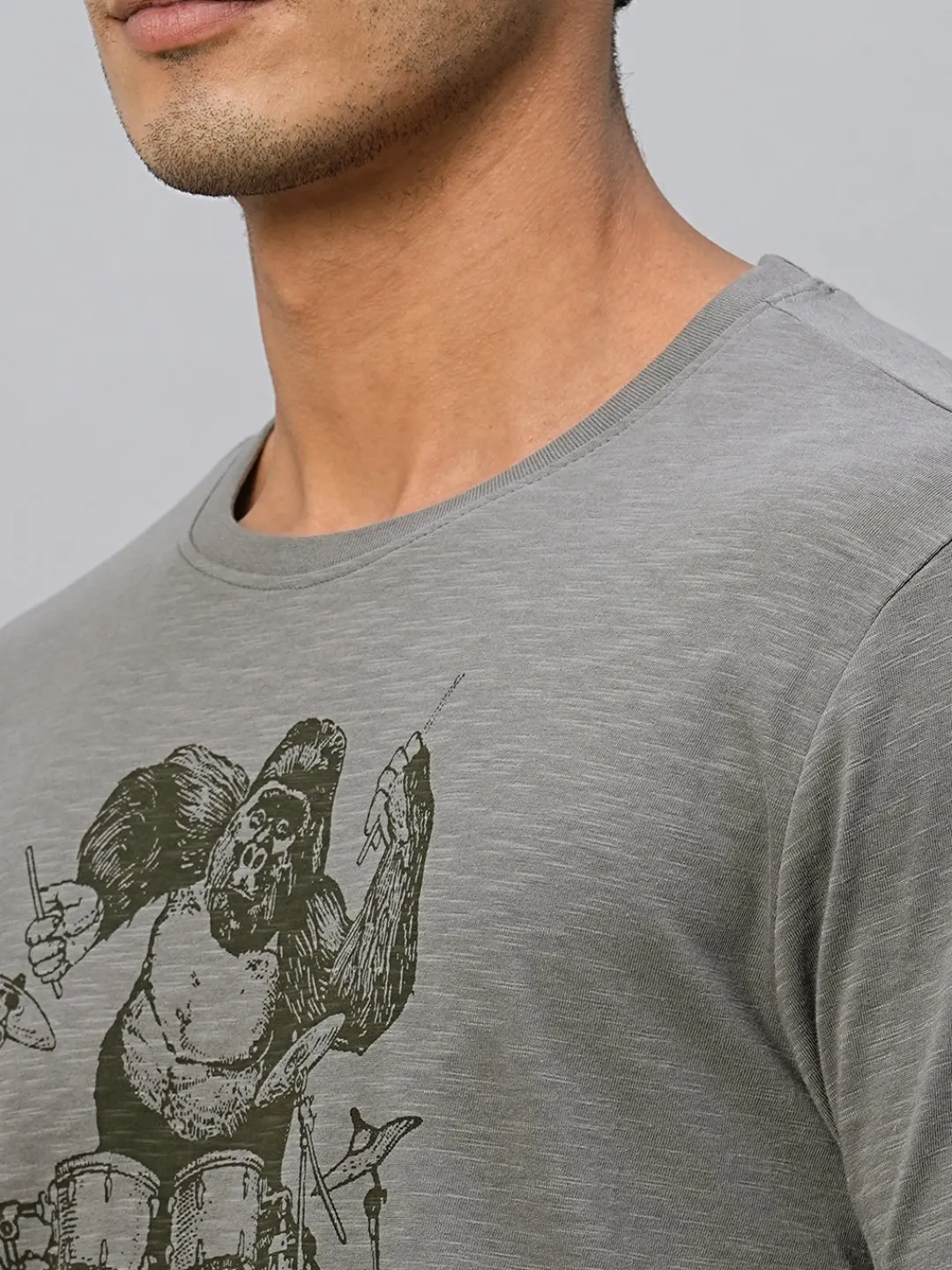 Cottonworld Regular Fit | Basic^Men's Cotton Regular Fit Tshirt