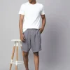 Cottonworld Clearance Mens Shorts^Men's Linen Viscose Regular Fit Shorts