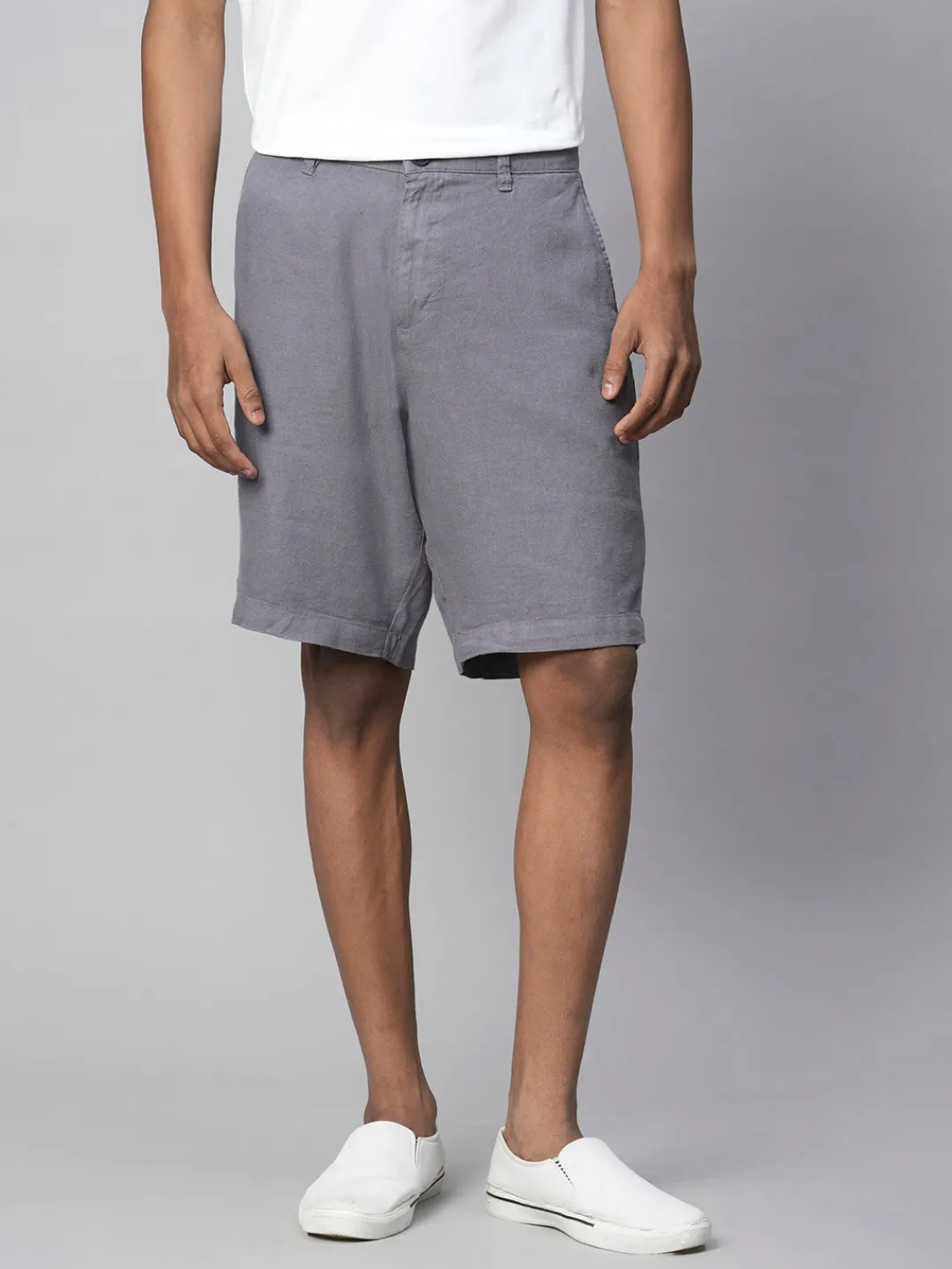 Cottonworld Clearance Mens Shorts^Men's Linen Viscose Regular Fit Shorts