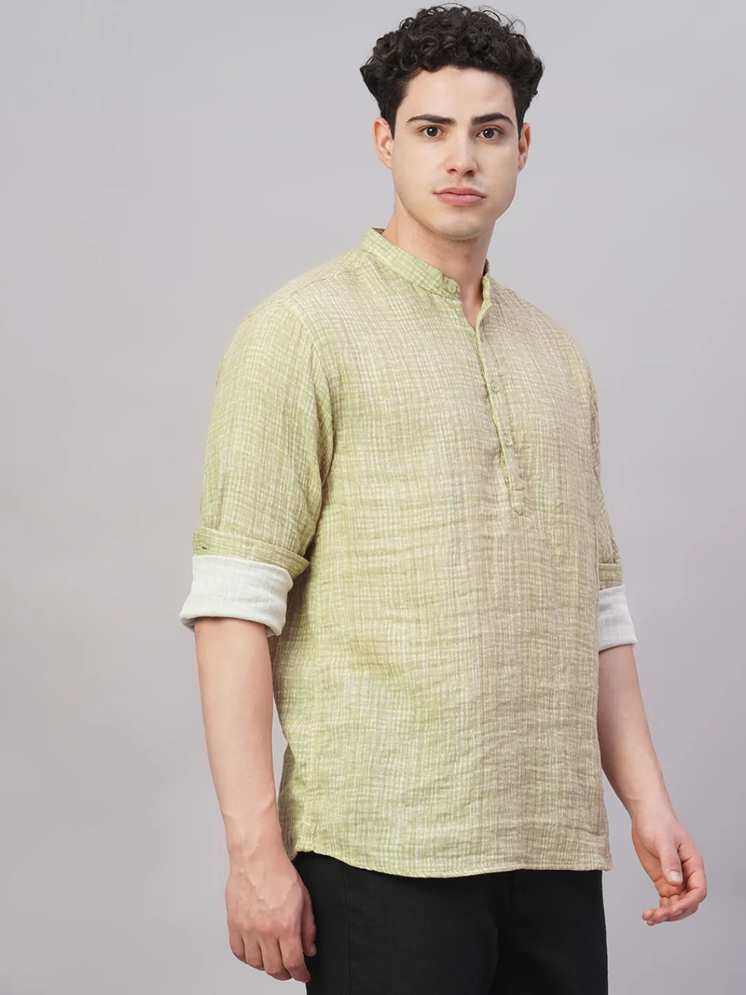 Women Cottonworld Solid | Solid^Men's 100% Cotton Regular Fit Shirt