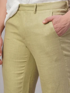 Cottonworld 100% Linen Pants | 100% Linen Pants^Men's 100% Linen Regular Fit Pant