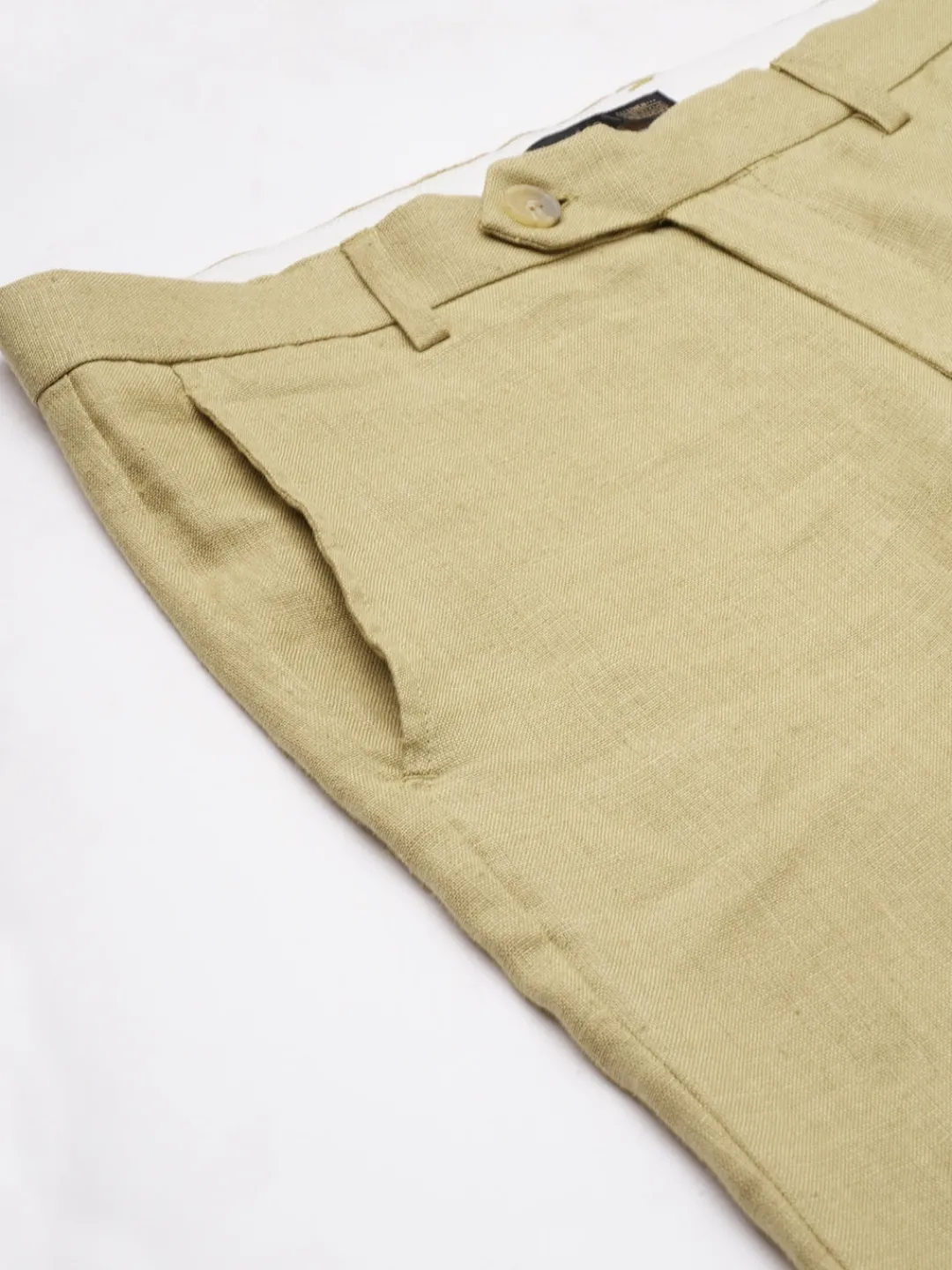 Cottonworld 100% Linen Pants | 100% Linen Pants^Men's 100% Linen Regular Fit Pant