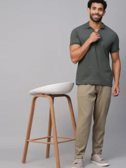 Cottonworld Drawstring | Regular Fit^Men's Cotton Elastane Regular Fit Track Pant