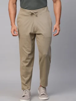 Cottonworld Drawstring | Regular Fit^Men's Cotton Elastane Regular Fit Track Pant