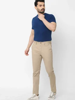 Cottonworld Slim Fit | Casual^Men's Cotton Lycra Slim Fit Pant