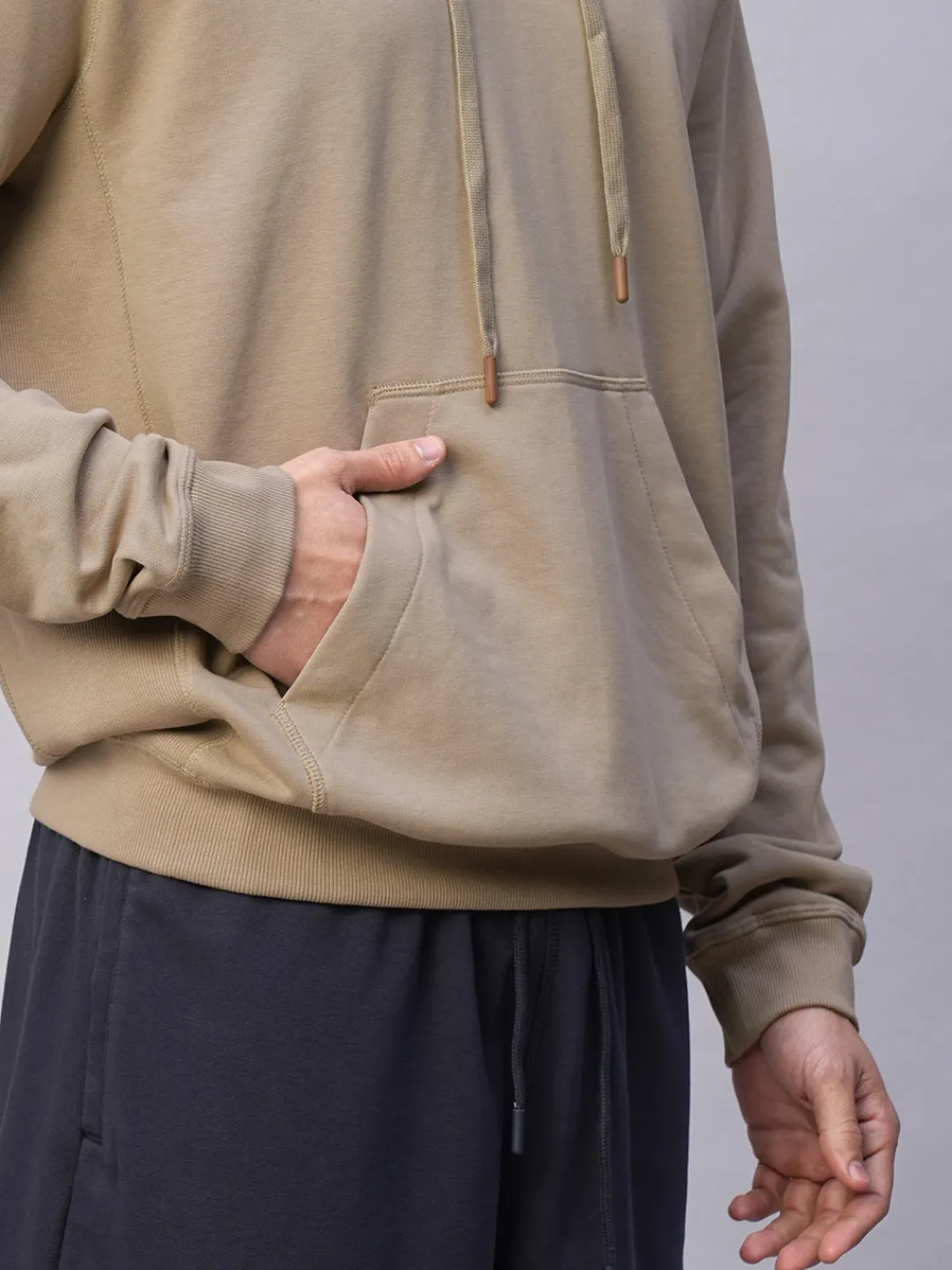 Cottonworld Men | Regular Fit^Men's Organic Cotton Regular Fit Hoodie Sweatshirt