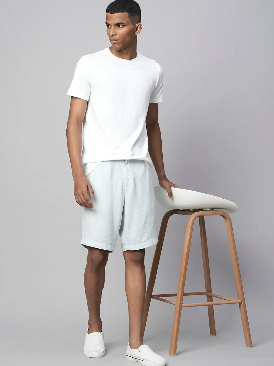 Cottonworld Clearance Mens Shorts^Men's Linen Viscose Regular Fit Shorts