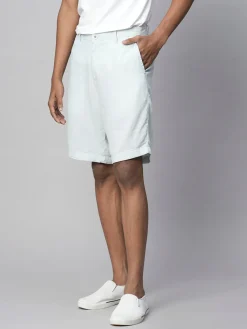 Cottonworld Clearance Mens Shorts^Men's Linen Viscose Regular Fit Shorts