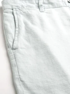 Cottonworld Clearance Mens Shorts^Men's Linen Viscose Regular Fit Shorts